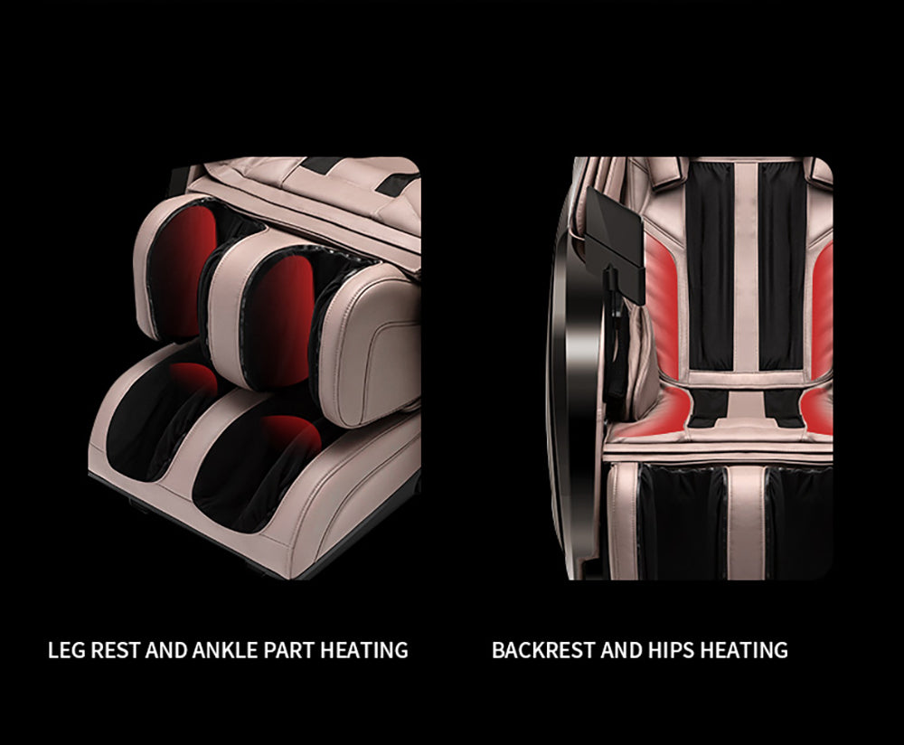 InertiaPlus – AI 5D Full-Body Luxury Massage Chair with Heat, Auto Body Scan & Bluetooth