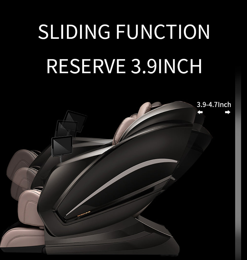 InertiaPlus – AI 5D Full-Body Luxury Massage Chair with Heat, Auto Body Scan & Bluetooth