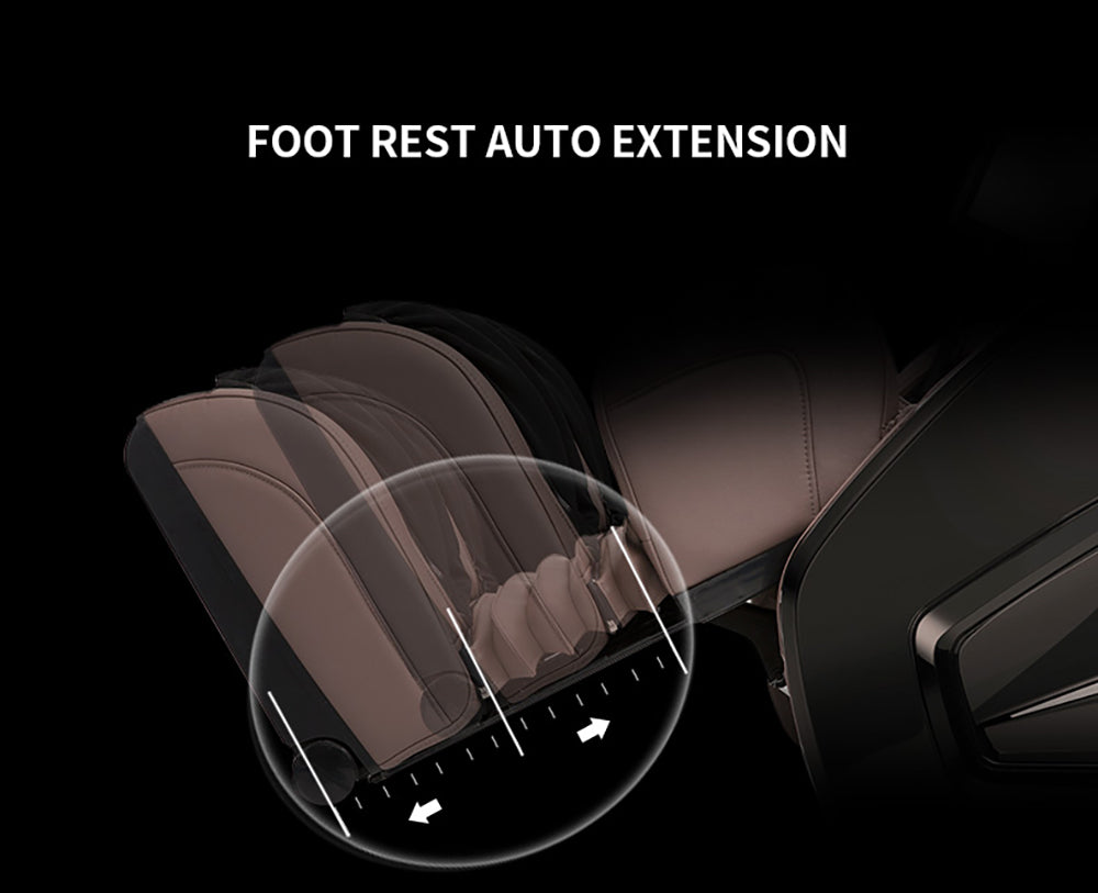 InertiaPlus – AI 5D Full-Body Luxury Massage Chair with Heat, Auto Body Scan & Bluetooth