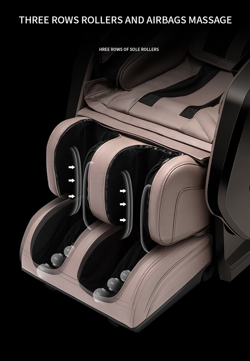 InertiaPlus – AI 5D Full-Body Luxury Massage Chair with Heat, Auto Body Scan & Bluetooth