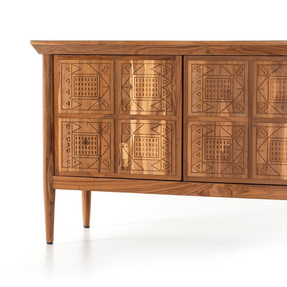 Khajuraho Teak Sideboard